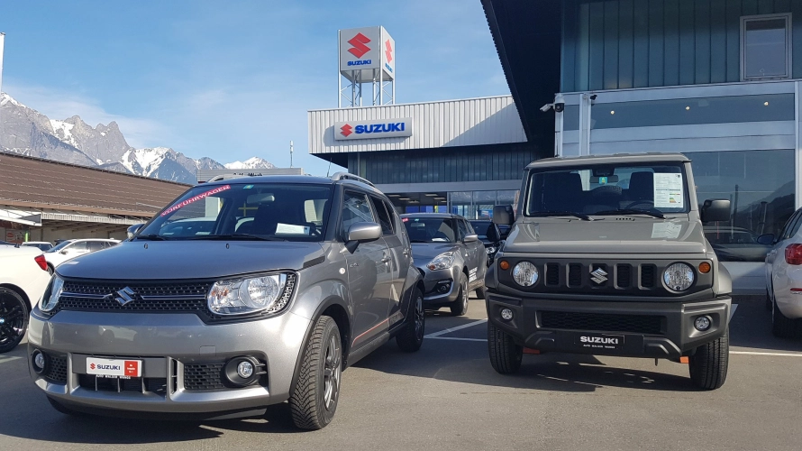 Aufnahme der Markenvertretung SUZUKI